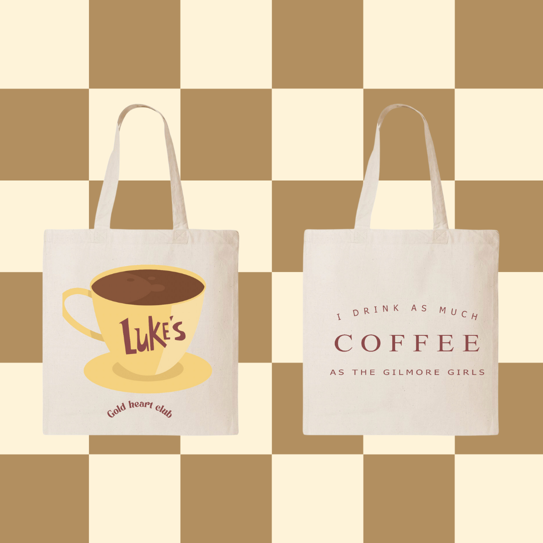 Tote bag Gilmore Girls (plusieurs options de design)