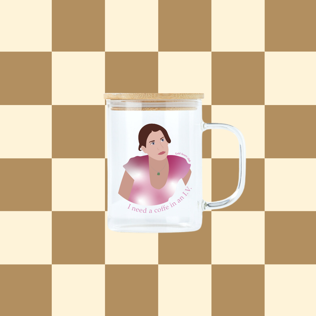 *Pre-Sale* Gilmore Girls Glass Mug (Multiple Design Options)